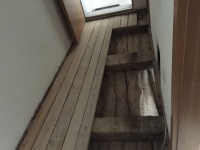 Wasserschaden am Boden